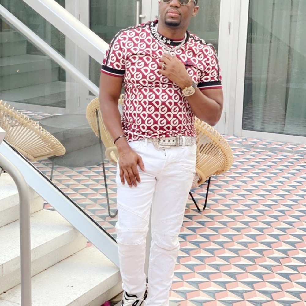 Dolce & Gabbana logo tape monogram T-shirt - Red